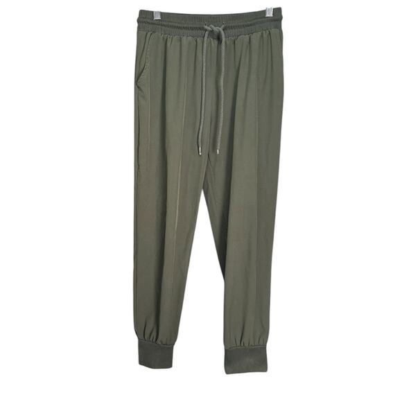 Urban Outfitters Out From Under Womens Size Large Cuffed Green Joggers Pants - Picture 2 of 9